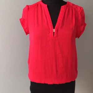 ZARA Short Sleeve Blouse